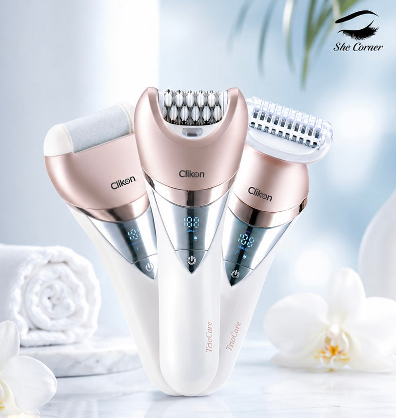 Clikon Hair Remover 3-in-1