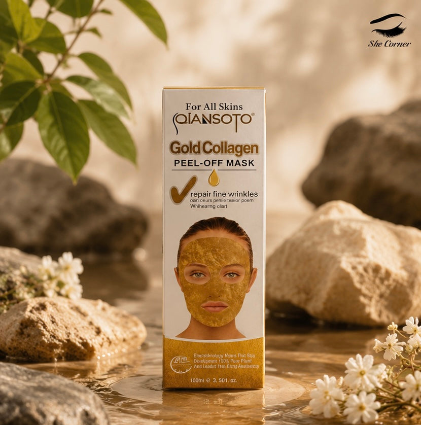 Qiansoto Golden Collagen Peel Off Face Mask