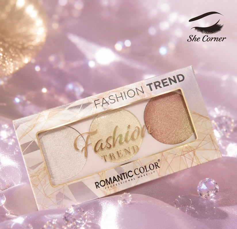 Romantic Color Fashion Trend Highlighter Powder