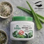 Eco Fresh Whitening Mint Face & Body Scrub 350ml