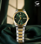 Success way Green Dial Two-Tone Men’s Watch