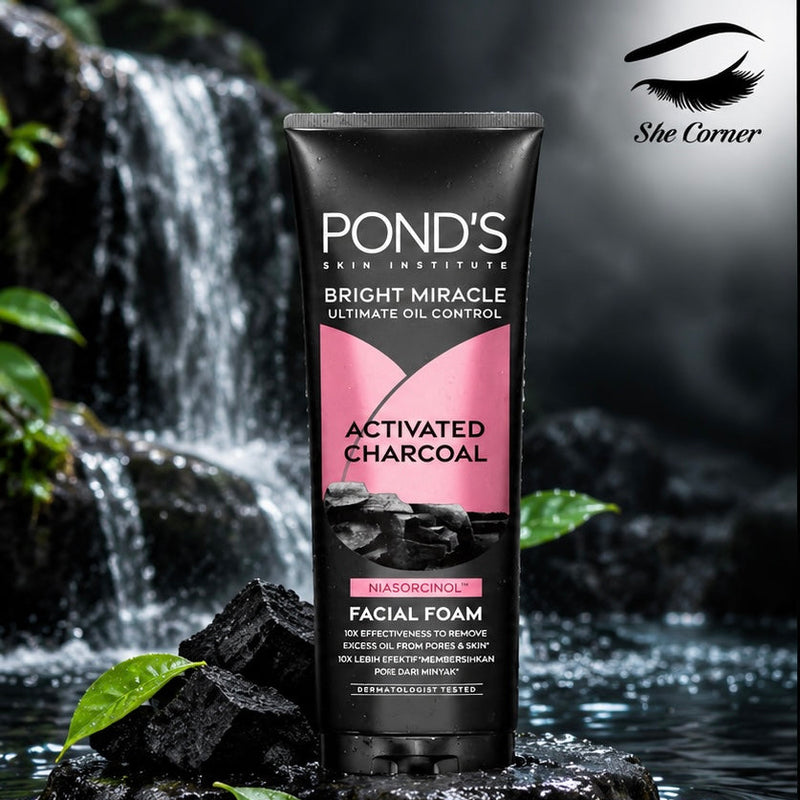 Pond’s Bright Miracle Ultimate Oil Control Activated Charcoal Facial Foam