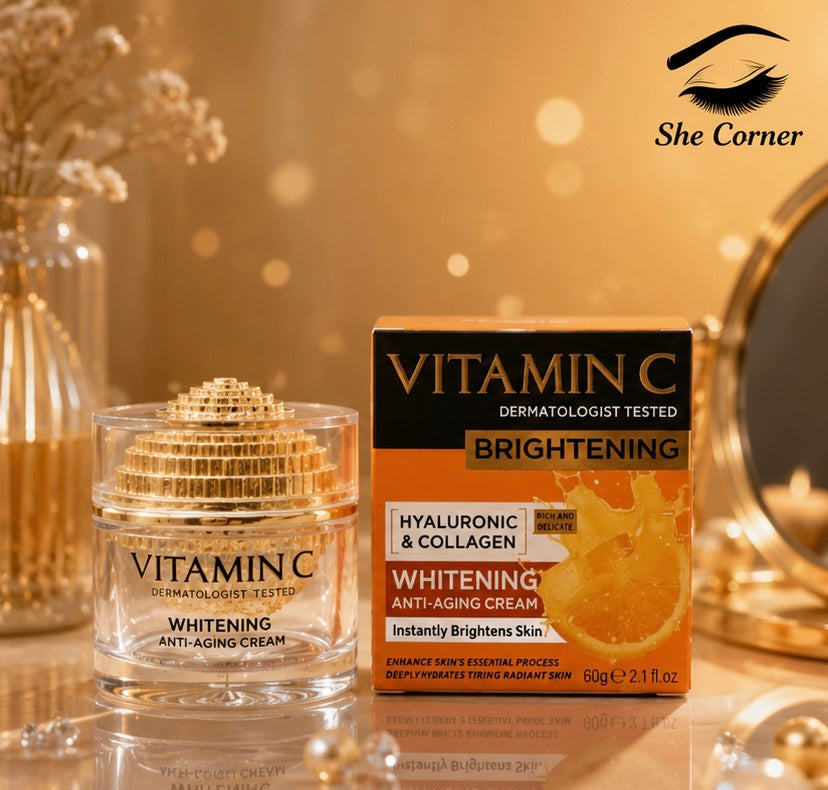 Vitamin C Brightening Whitening Anti-Aging Beauty Cream
