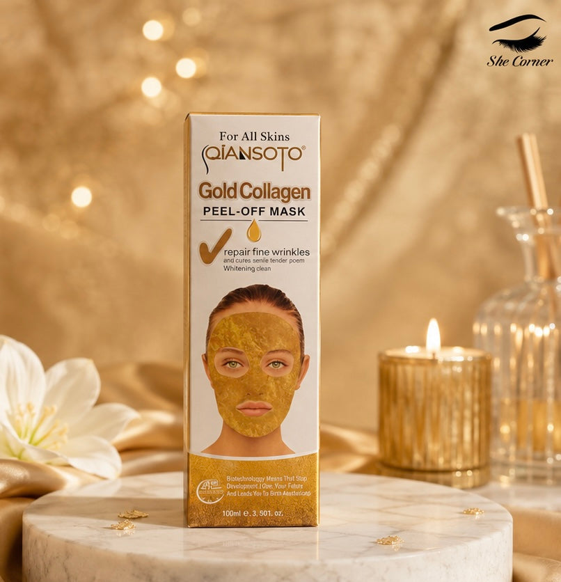 Qiansoto Golden Collagen Peel Off Face Mask