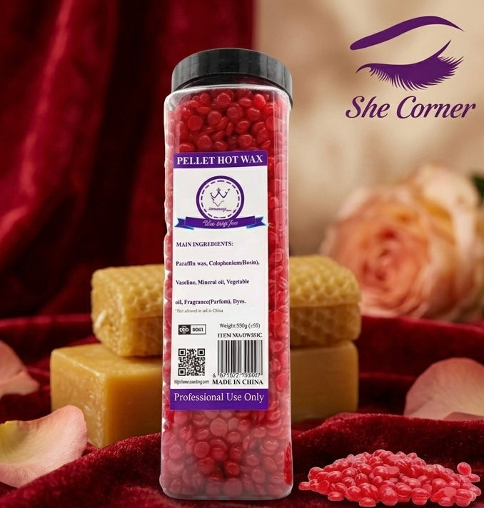 Wax Bean Pellet Hot Wax Pomegranate