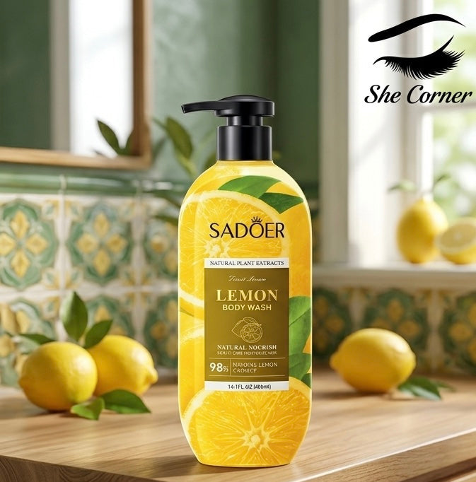 Sadoer Lemon Body Wash 400 ml