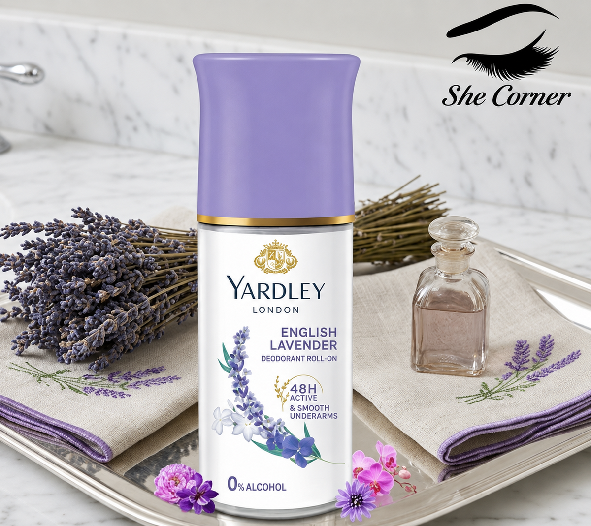 Yardley English Lavender Roll-On Deodorant