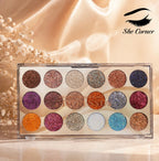 Miss Rose 18 Color Glitter Makeup Kit