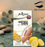 Just Glow Lemon Hair Removal Strips 20 Pieces