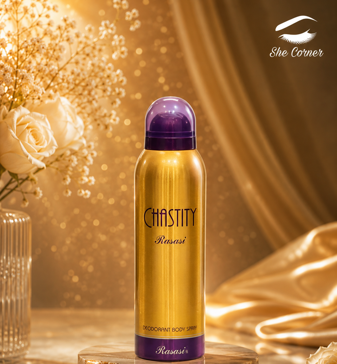 Rasasi Chastity Golden Body Spray