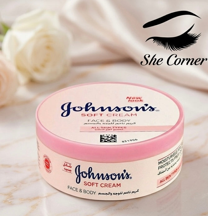 Johnson's Soft Moisturizing Cream 200ml