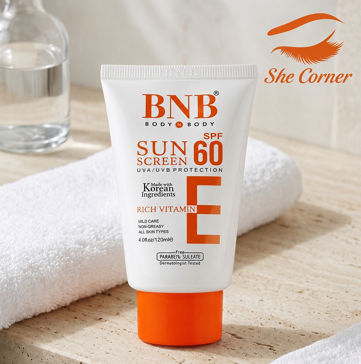 BNB SPF 60 Sunscreen