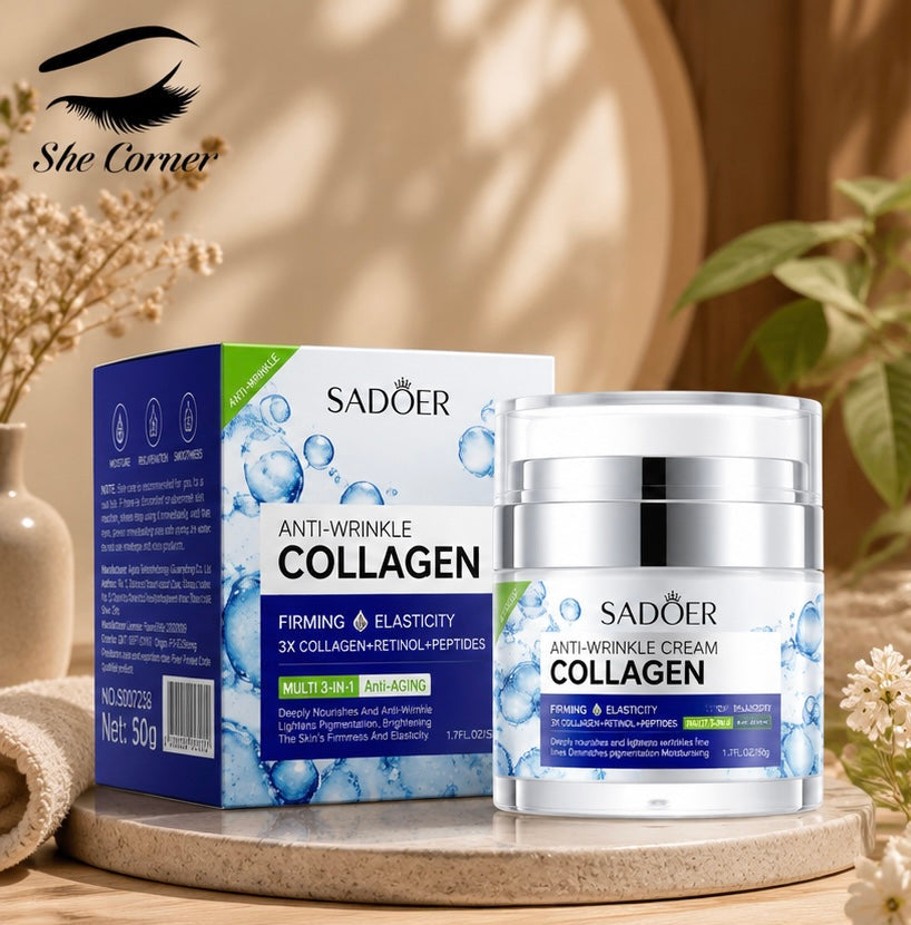 SADOER Anti-Wrinkle Collagen Multi 3 in 1 Beauty Cream
