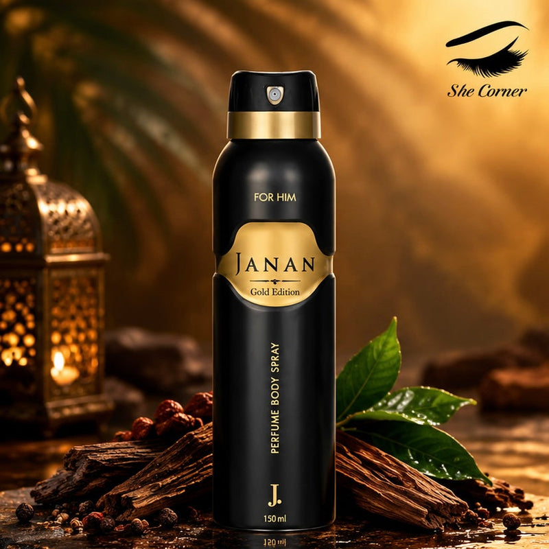 J. Janan Gold Edition Body Spray