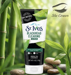 St. Ives Blackhead Clearing Green Tea & Bamboo Scrub 110ml