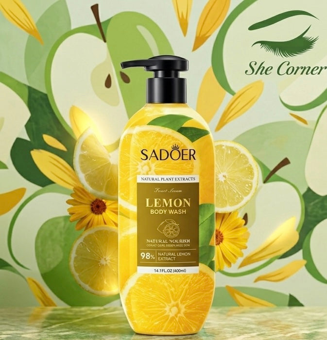 Sadoer Lemon Body Wash 400 ml