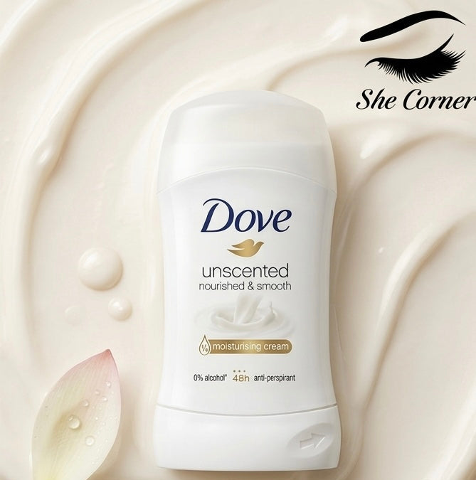 Dove Unscented Roll-On Deodorant
