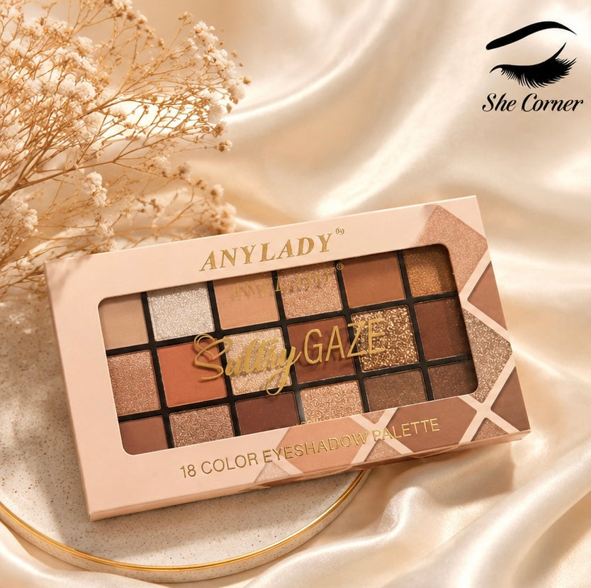 Any Lady 18 Color Eye Kit