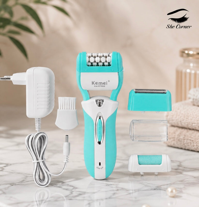 Kemei 3-in-1 Epilator KM 6198B