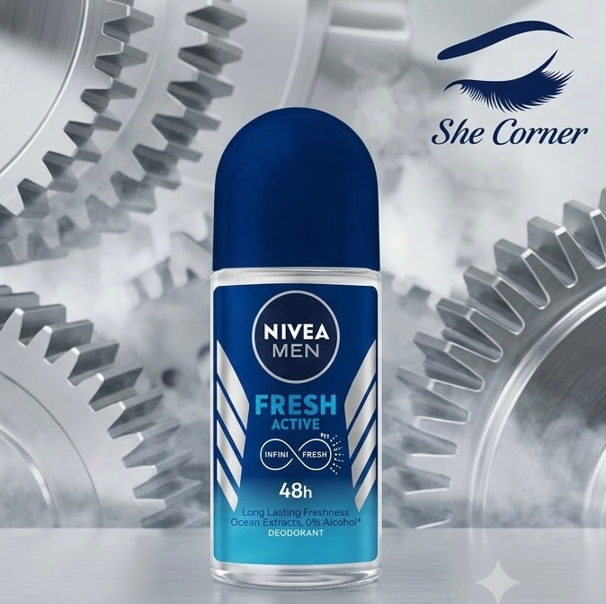 Nivea Men Fresh Active Roll-On Deodorant