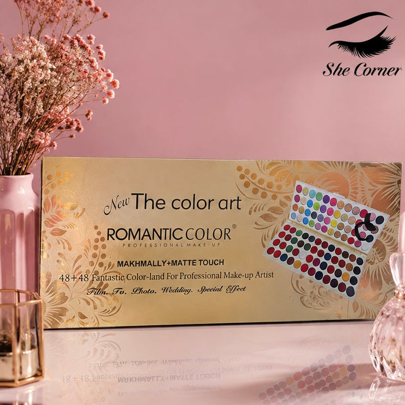 The Color Art Romantic 48+48 Colors Eye Kit