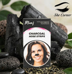 Rivaj Charcoal Nose Strips 6 Pieces