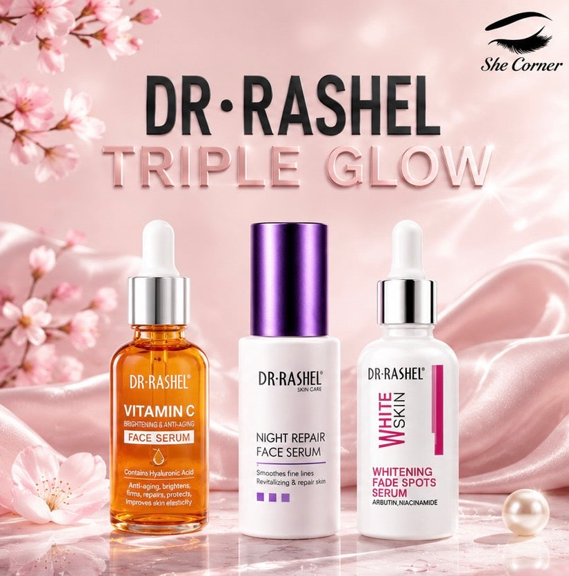 Dr. Rashel Triple Glow Face Serum Set