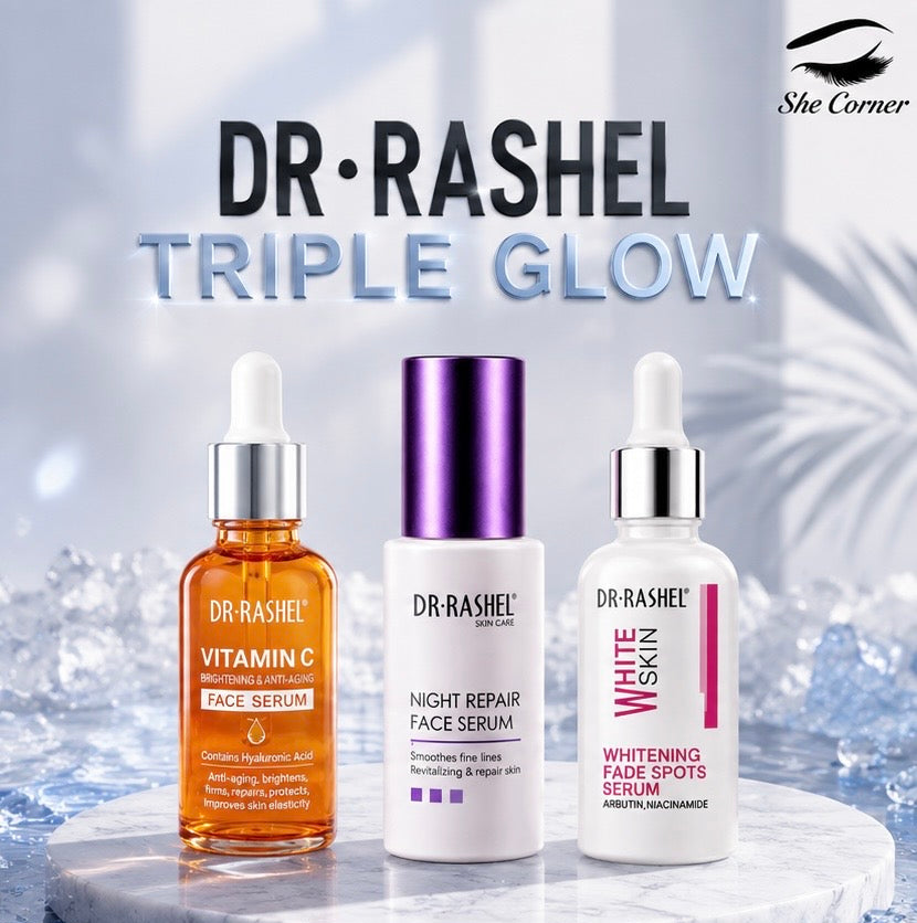 Dr. Rashel Triple Glow Face Serum Set