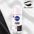 Nivea Men Black & White Roll-On Deodorant