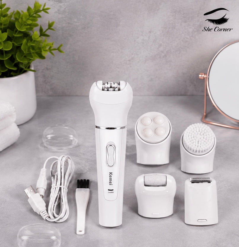 Kemei 5 in 1 Epilator KM 2199