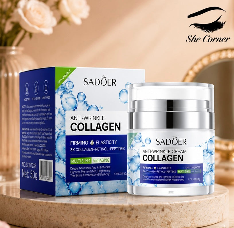 SADOER Anti-Wrinkle Collagen Multi 3 in 1 Beauty Cream