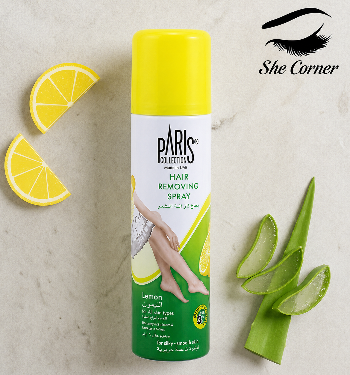 Paris Lemon Hair Removal Spray 150 ml
