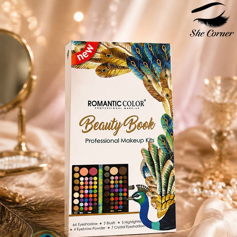 Romantic Color Beauty Book Makeup Kit