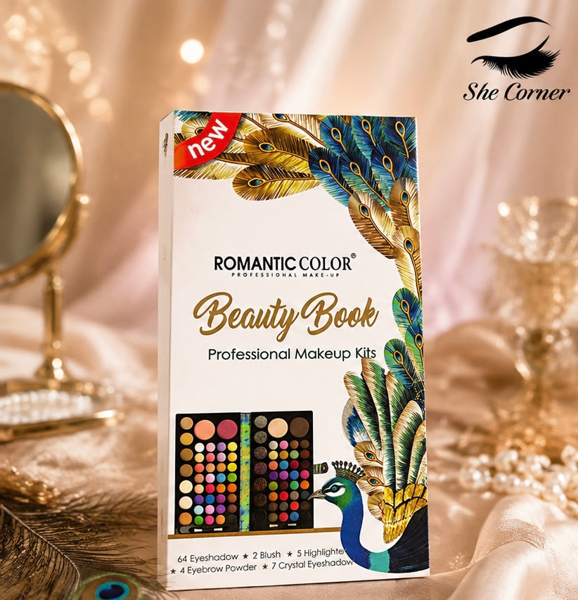 Romantic Color Beauty Book Makeup Kit