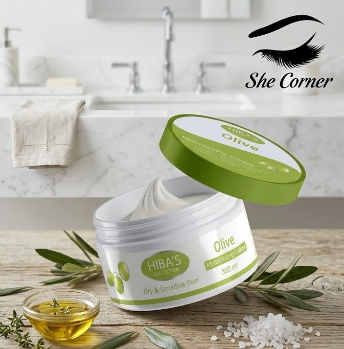 Hiba's Olive Moisturizing Cream 200ml