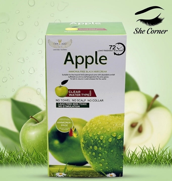 Apple Shampoo Hair Colour Black&Brown