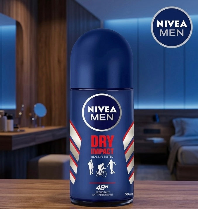 Nivea Men Dry Impact Roll-On Deodorant