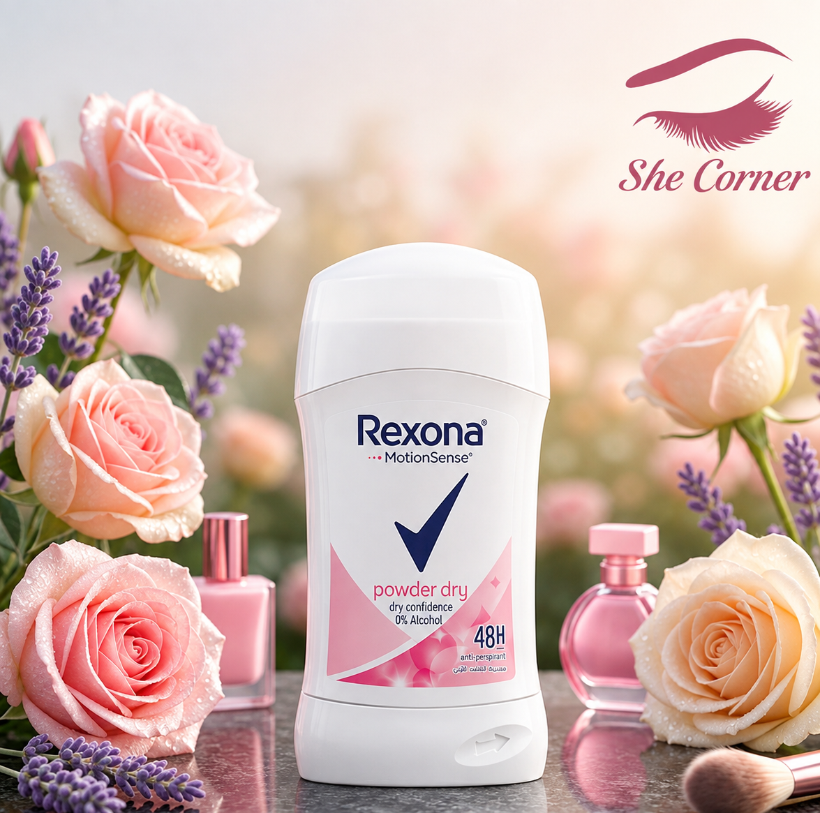 Rexona Powder Dry Roll-On Deodorant