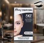 Rivaj Charcoal Face Hair Removal Strips 24 Pieces