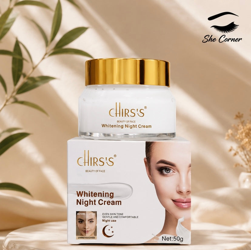 Chirss Whitening Night Beauty Cream