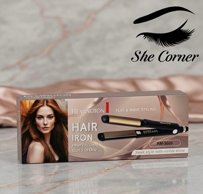 Remington 2-in-1 RM-3009 Hair Straightener