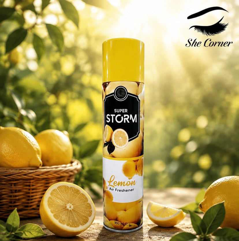 Storm Lemon Room Freshener 300ml