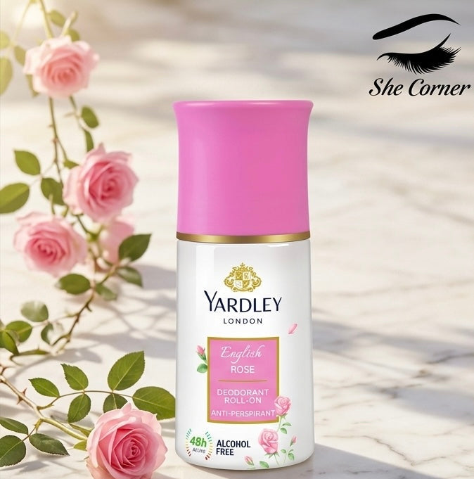 Yardley English Rose Roll-On Deodorant