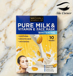 Hoakali Pure Milk & Vitamin E Face Sheet Mask PC10