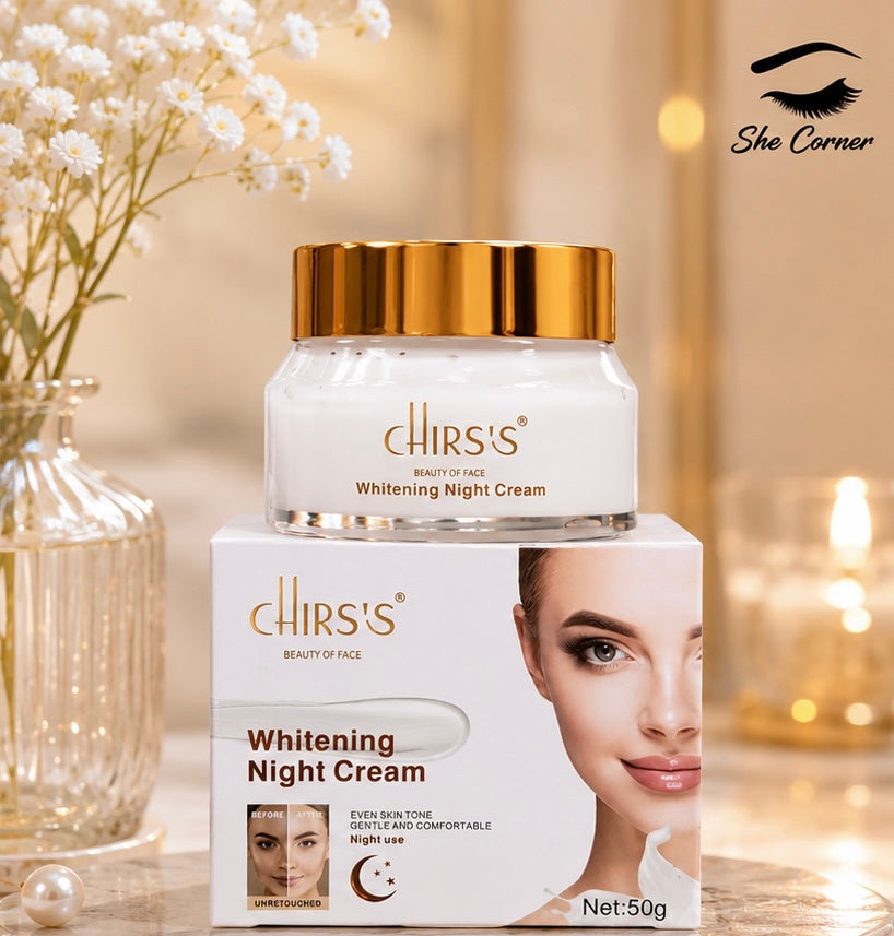 Chirss Whitening Night Beauty Cream