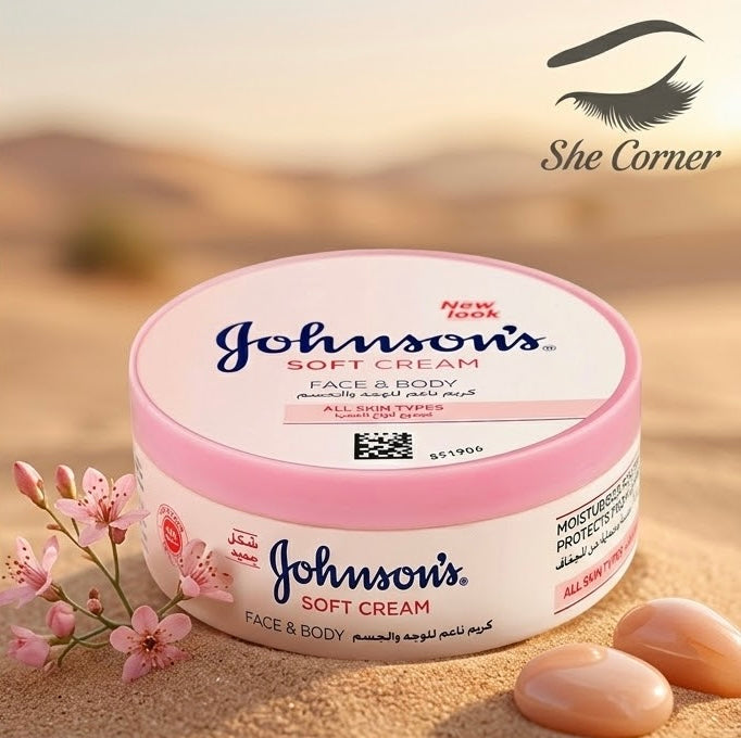 Johnson's Soft Moisturizing Cream 200ml