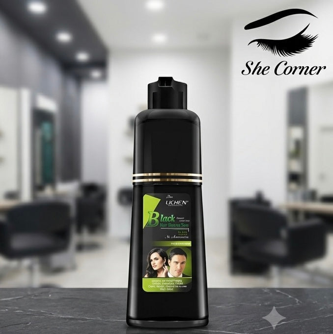 Lichen Shampoo Hair Colour Black&Brown