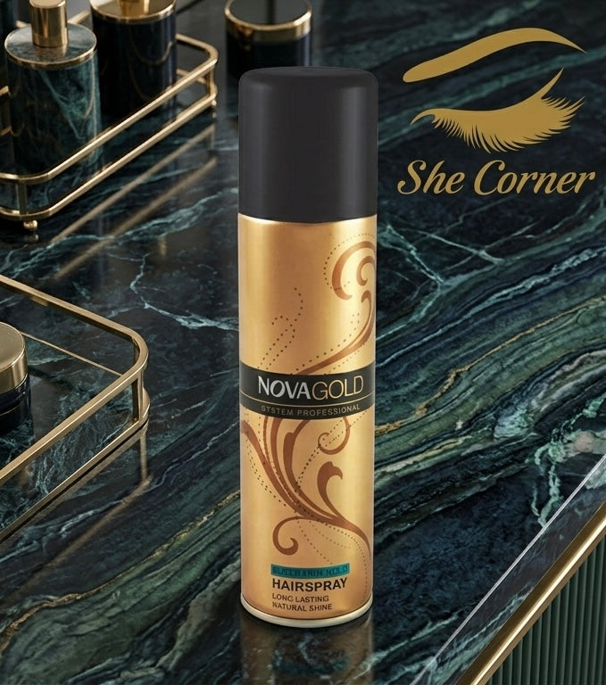 Nova Gold Hair Spray 250ml