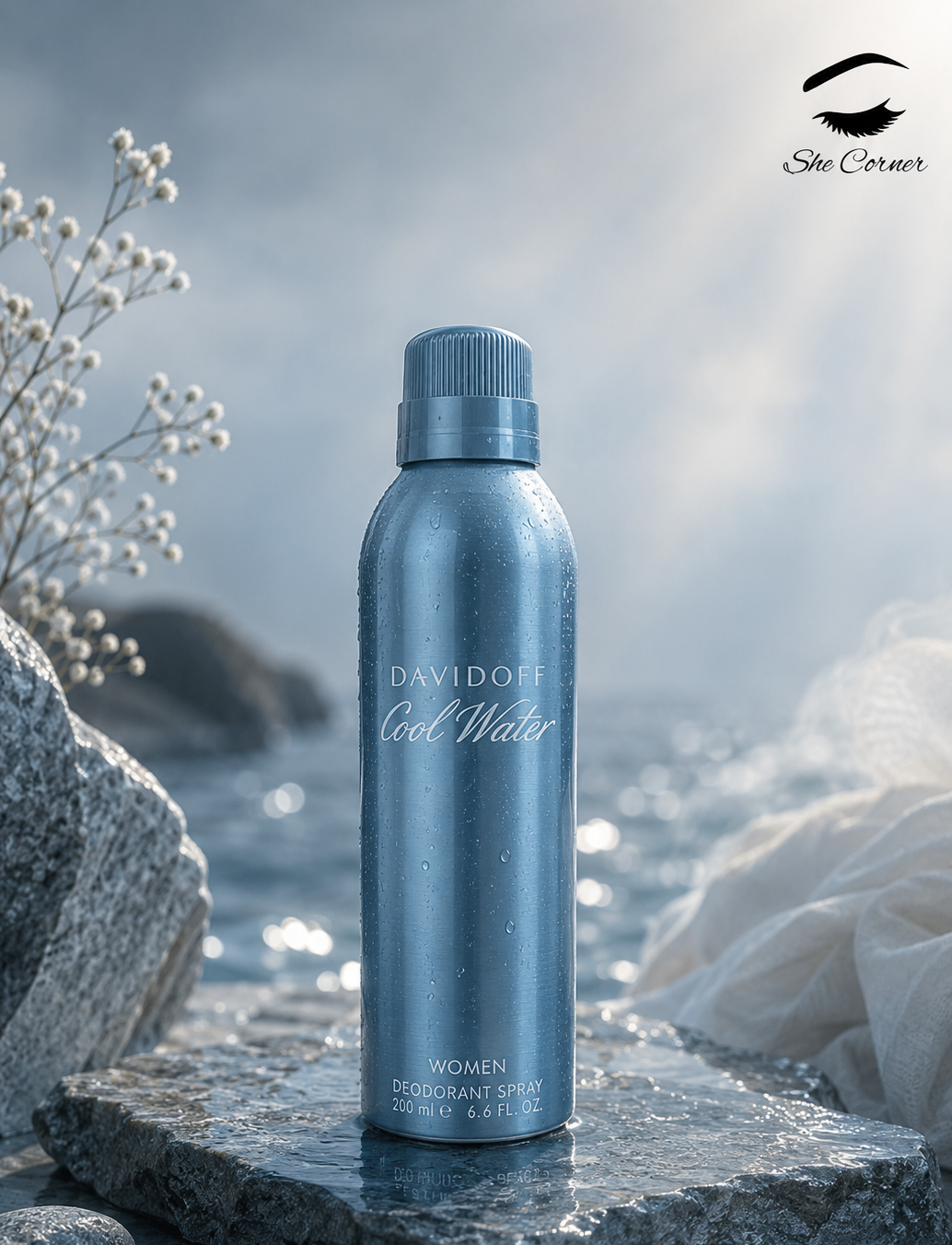Cool Water for Woman Body Spray