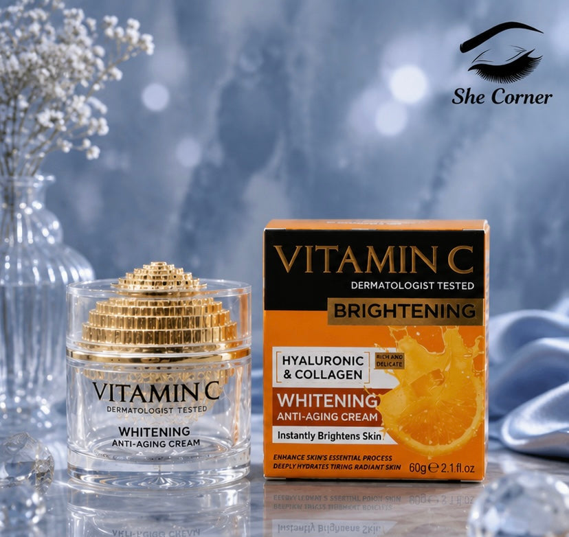 Vitamin C Brightening Whitening Anti-Aging Beauty Cream